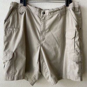 5.11 Tactical Mens Taclite Khaki 73287 Shorts Size 42 Flawed i5